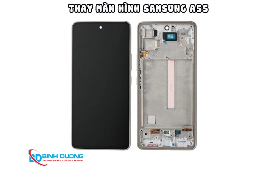 Dịch vụ thay màn hình Samsung A55 tại Computer Bình Dương