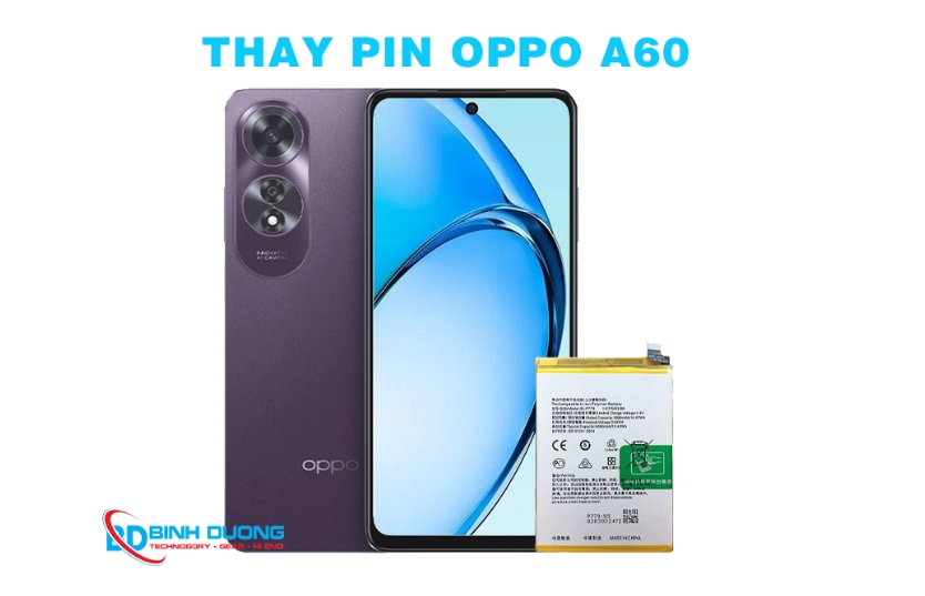 Dịch vụ thay pin Oppo A60