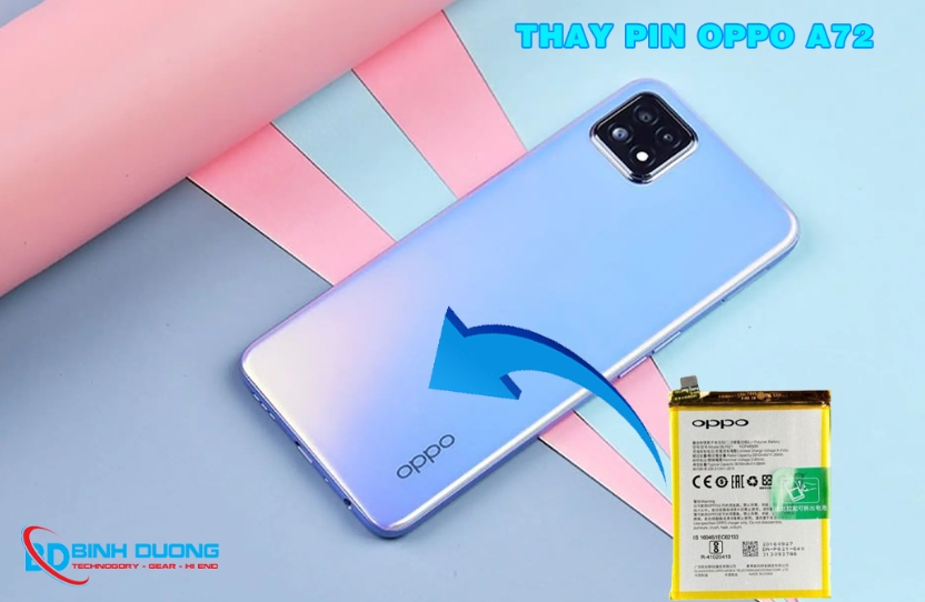Dịch vụ thay pin Oppo A72