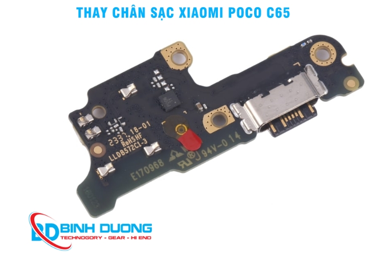 Dịch vụ thay chân sạc Xiaomi POCO C65