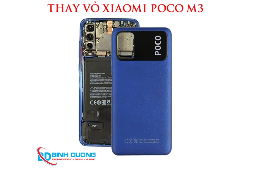 Dịch vụ thay vỏ Xiaomi POCO M3