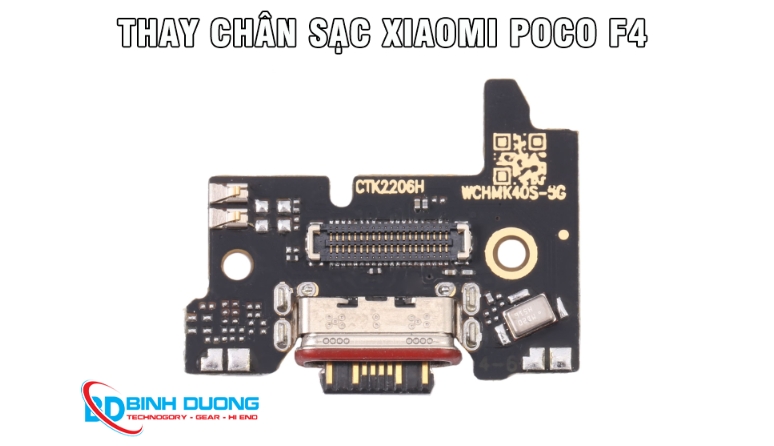 Dịch vụ thay chân sạc Xiaomi Poco F4