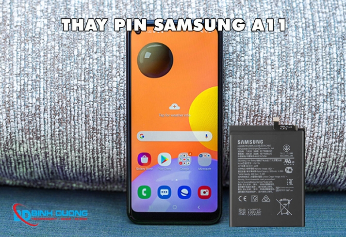 Dịch vụ thay pin Samsung A11