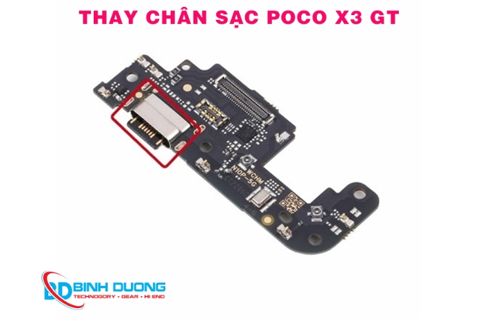 Thay chân sạc Xiaomi POCO X3 GT