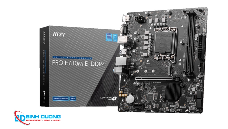 Mainboard MSI PRO H610M-E DDR4