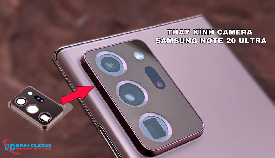 Dịch vụ thay kính camera Samsung Note 20 Ultra