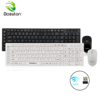 Bộ combo wireless bàn phím + mouse Bosston WS500 cho văn phòng