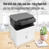 Máy in HP Laser Trắng Đen Đa năng LaserJet 135a (4ZB82A)