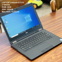Dell Latitude E7270 core i7 6600U Ram 8GB SSD 256Gb 