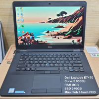 Dell Latitude E7470 Core i5 6300U RAM 8GB SSD 240GB 