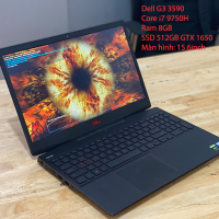 Dell G3 3590 i7 9750H Ram 8GB SSD 512GB GTX 1650