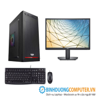 Bộ máy vi tính văn phòng CPU Intel i5 7400 - Ram 8GB - SSD 120GB - Dell 22inch