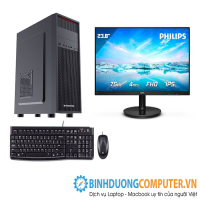 Bộ máy vi tính văn phòng CPU Intel i5 3570 - Ram 8GB - SSD 256GB - Philip 24inch