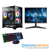 Bộ máy vi tính Gaming CPU Intel i5 4570 - Ram 8GB - SSD 256GB - VGA GT730 - Samsung 24inch
