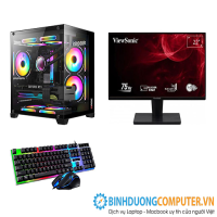 Bộ máy vi tính Gaming CPU Intel i5 4570 - Ram 8GB - SSD 512GB - VGA GT730 - ViewSonic 22inch