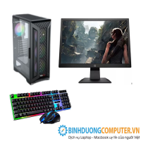 Bộ máy vi tính Gaming CPU Intel i5 4570 - Ram 8GB - SSD 256GB - VGA GT1030 - HP P204V
