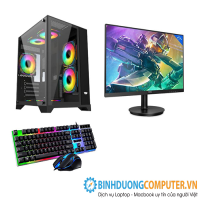 Bộ máy vi tính Gaming CPU Intel i5 4590 - Ram 8GB - SSD 512GB - VGA 1050Ti - Philips 27inch