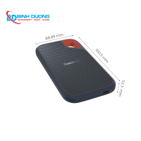 Ổ cứng gắn ngoài SSD 500GB Sandisk Extreme Portable SDSSDE61-500G-G25