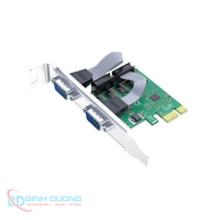 Card chuyển PCI-E ra 2 Cổng Com RS232 VEGGIEG V-PC03