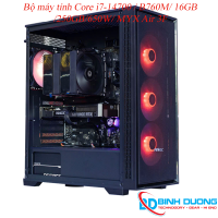 Bộ máy tính Core i7-14700 / B760M/ 16GB /250GB/ 650W/ MYX Air 3F