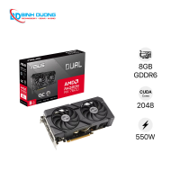 VGA ASUS DUAL RX 7600 EVO OC Edition 8GB GDDR6