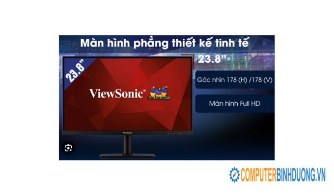 Màn hình LCD 24” VIEWSONIC VA2406-H giá hợp lý nhất Bình Dương 